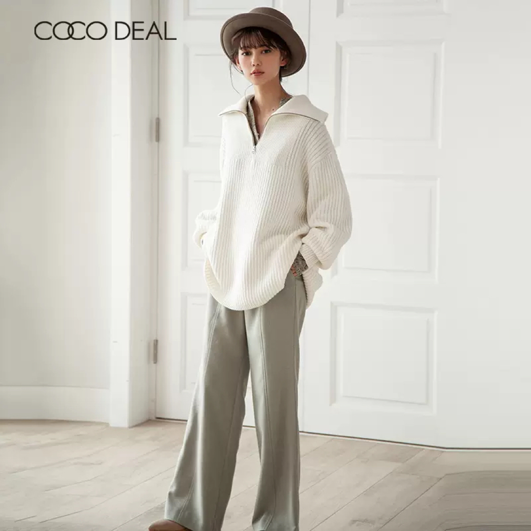 COCO DEAL(ココディール)のココディール セミフレアパンツ レディースのパンツ(カジュアルパンツ)の商品写真