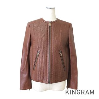 PRADA - PRADA レザージャケット 美品の通販 by Komugi's shop|プラダ