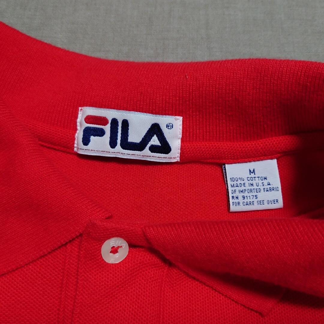 FILA(フィラ)の90s USA製 FILA ポロシャツ メンズのトップス(ポロシャツ)の商品写真