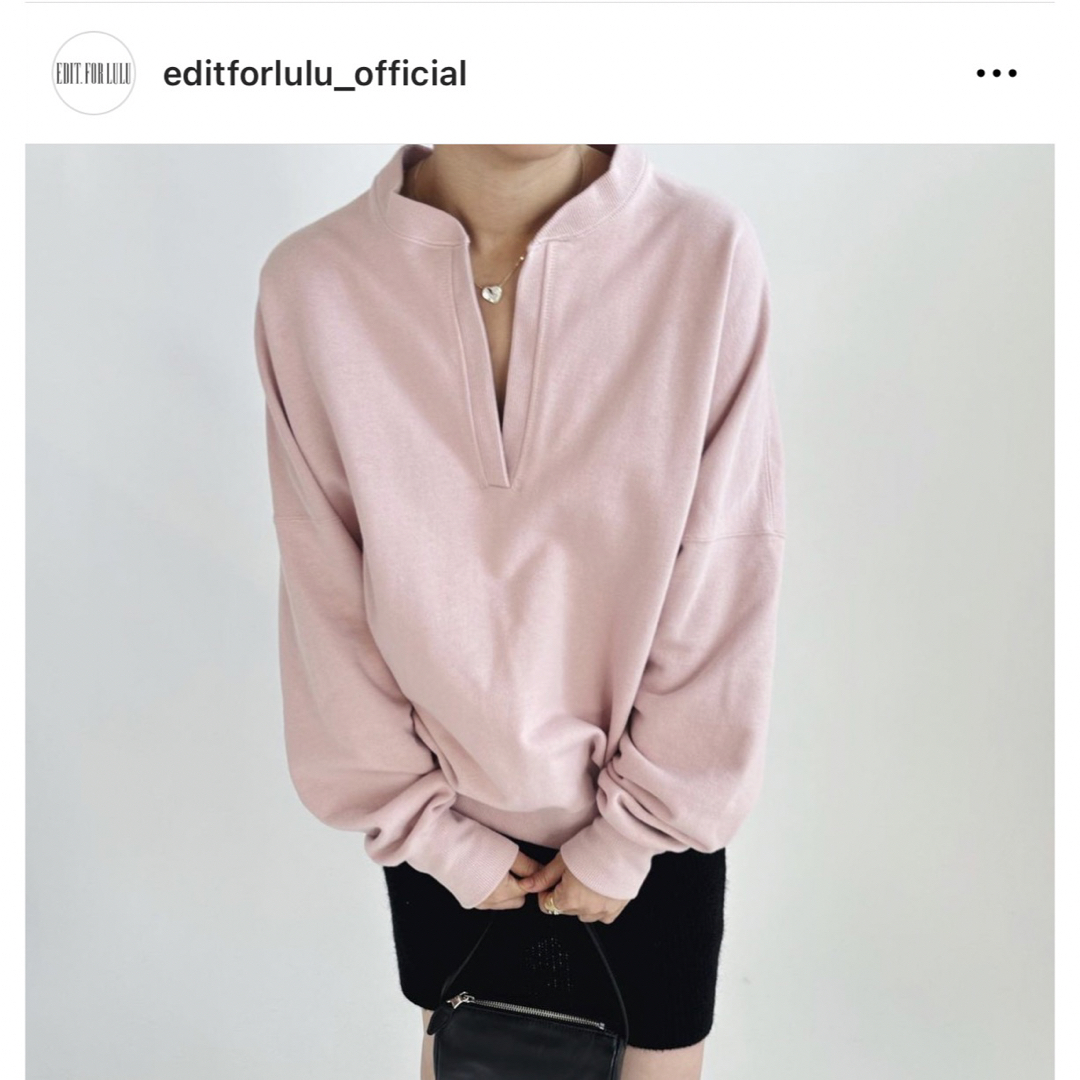 editforlulu  hella 別注　スウェットプルオーバー