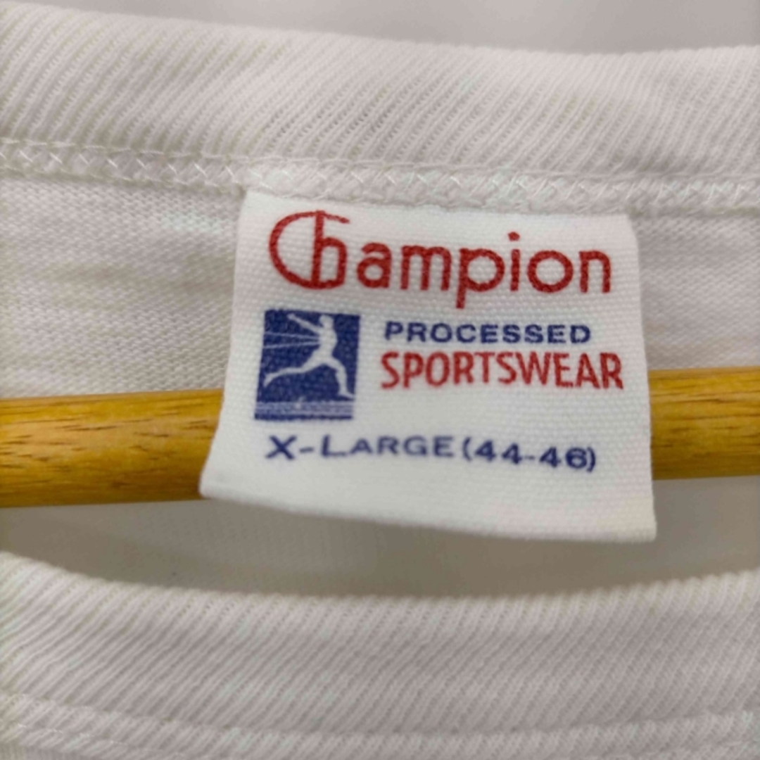 Champion(チャンピオン) 復刻ランタグ ナンバリング両面プリントTシャツ