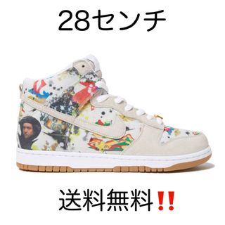 シュプリーム(Supreme)のシュプリーム × ナイキ SB ダンク ハイ  ラメルジー 28センチ(スニーカー)