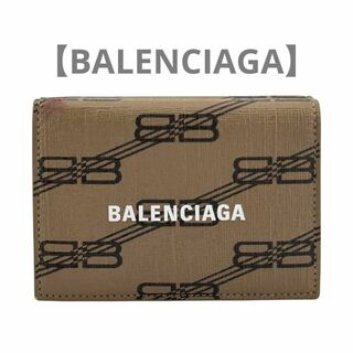 BALENCIAGA バレンシアガ BBモノグラム 三つ折り財布ミニ 希少 レア
