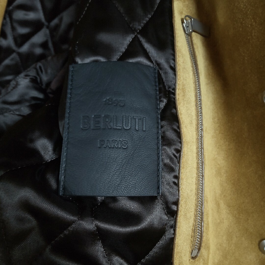 定価84万!】Berluti 23AW スエードレザー バーシティジャケット