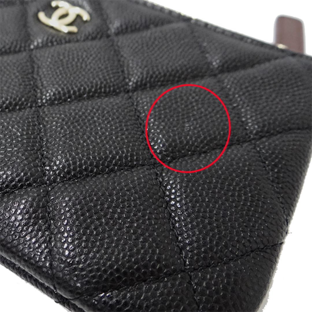 シャネル CHANEL ポーチ マトラッセ レディース ブランド キャビア