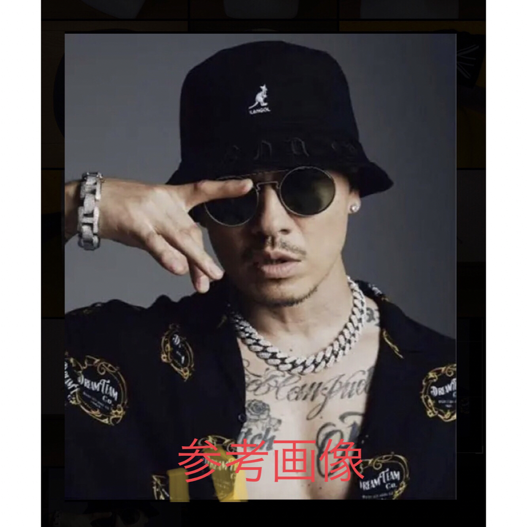 □付属品美品 限定 KANGOL x AK-69 バケットハット ブラック □付属品美品 限定 KANGOL x AK-69 バケットハット ブラック