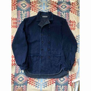 スロウガン(SlowGun)のAUBERGE オーベルジュ　KOLLER 本藍 JACKET 40 インディゴ(カバーオール)