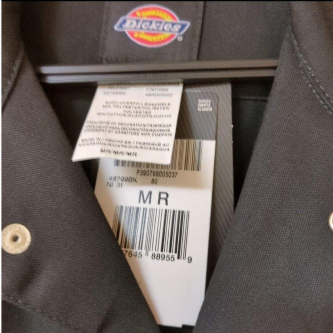 Dickies 新品 М BK 長袖つなぎ ディッキーズ ブラック 48799の通販 by from USA's shop｜ディッキーズならラクマ