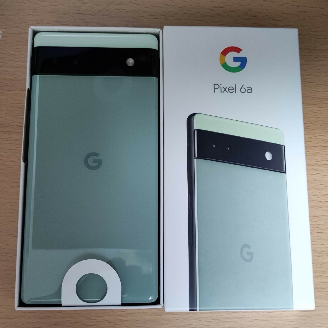 未使用Google Pixel 6a Sage 128GB 国内版SIMフリー