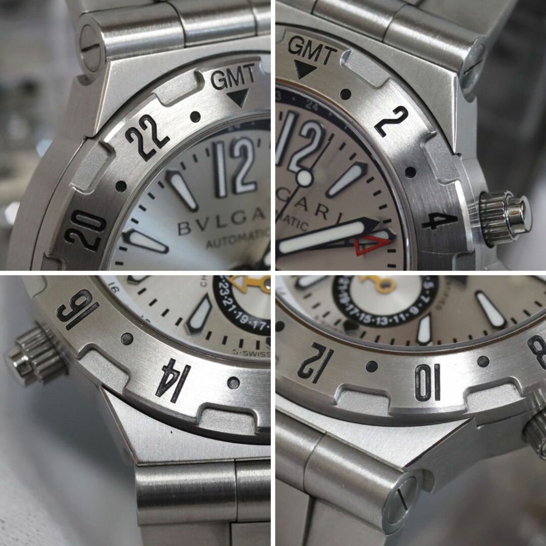 BVLGARI(ブルガリ)のブルガリ ディアゴノ プロフェッショナル GMT(GMT40S) メンズの時計(腕時計(アナログ))の商品写真