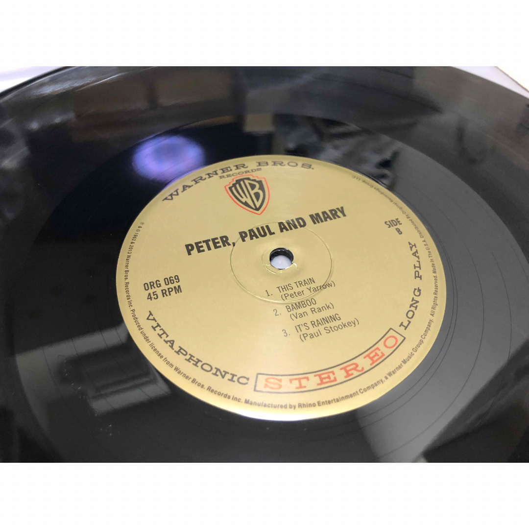 ORG Peter, Paul And Mary 45rpm 2LP 高音質