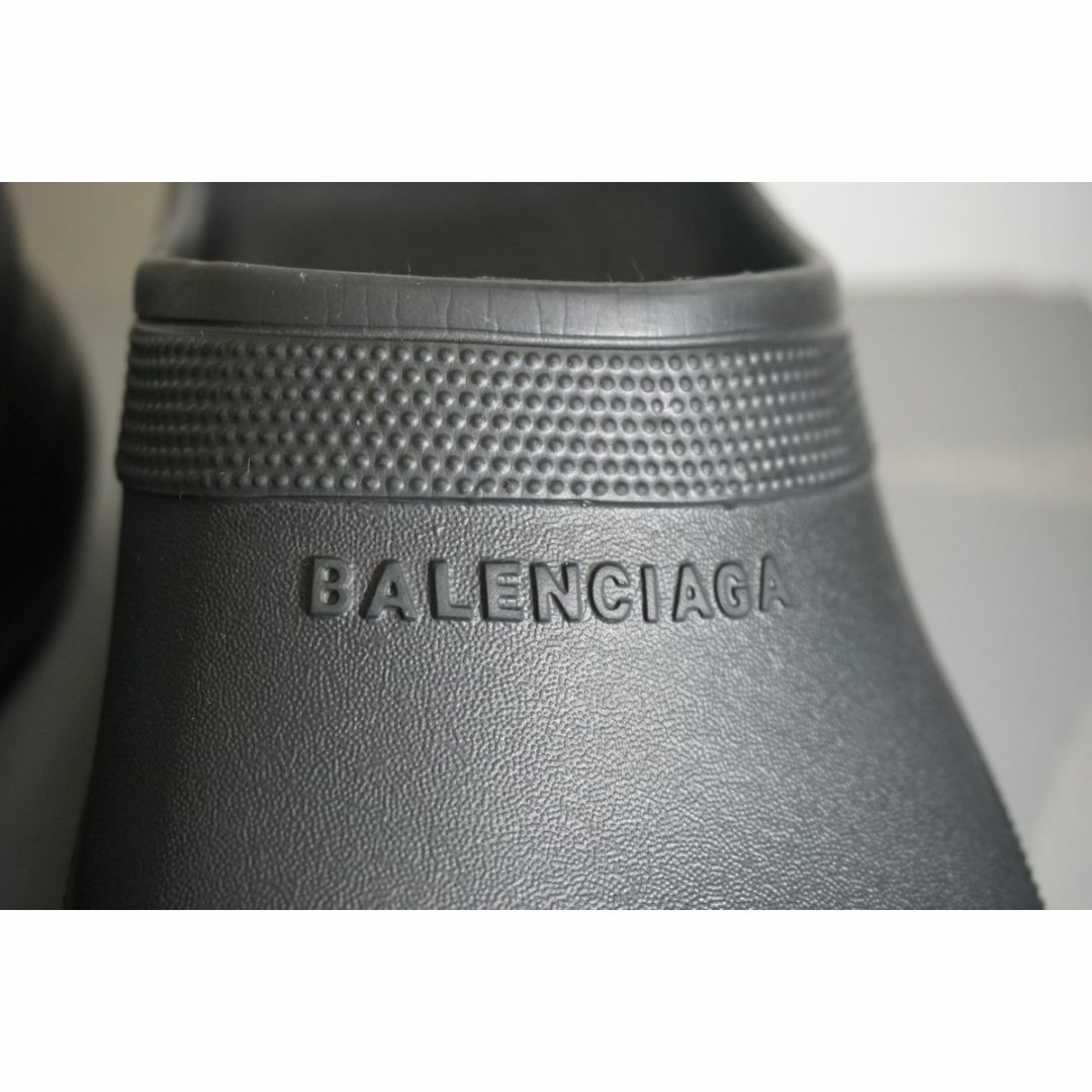 Balenciaga(バレンシアガ)の正規22SS バレンシアガ×クロックス ラバー サンダル 黒321N▲ メンズの靴/シューズ(サンダル)の商品写真