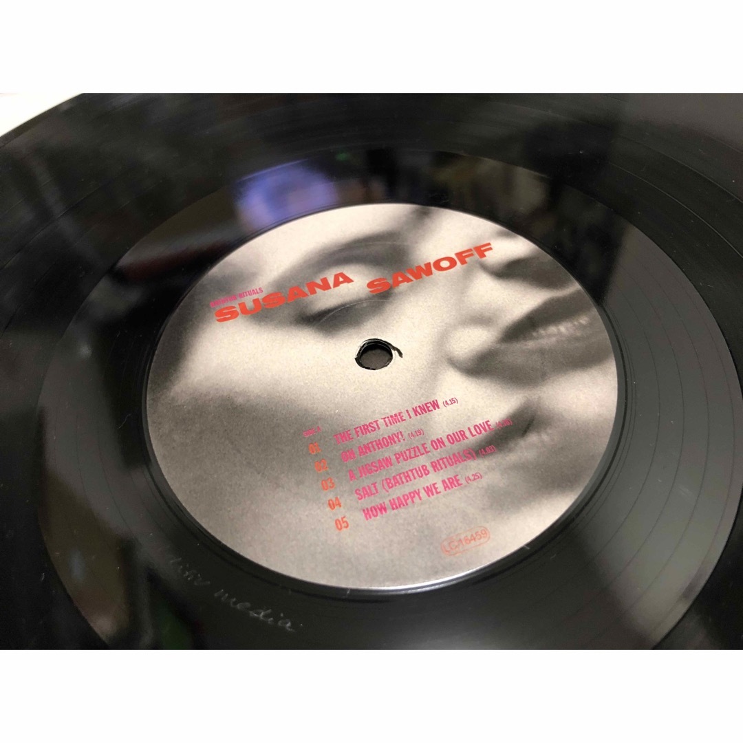 Susana Sawoff Bathtub Rituals 500プレス限定LP