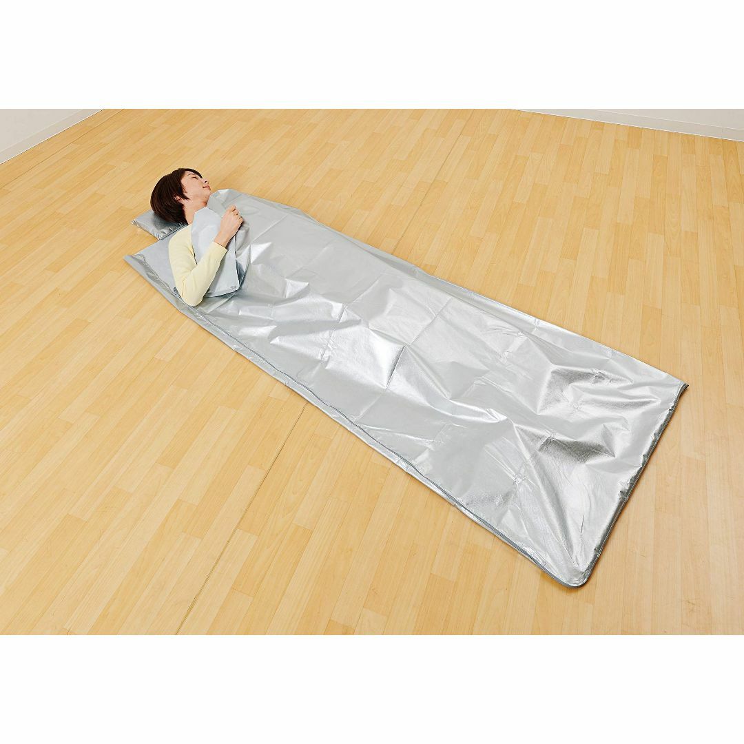 コジット 防災 寝袋 3ｗａｙコンパクトアルミ寝袋 シルバー サイズ:幅187× 1