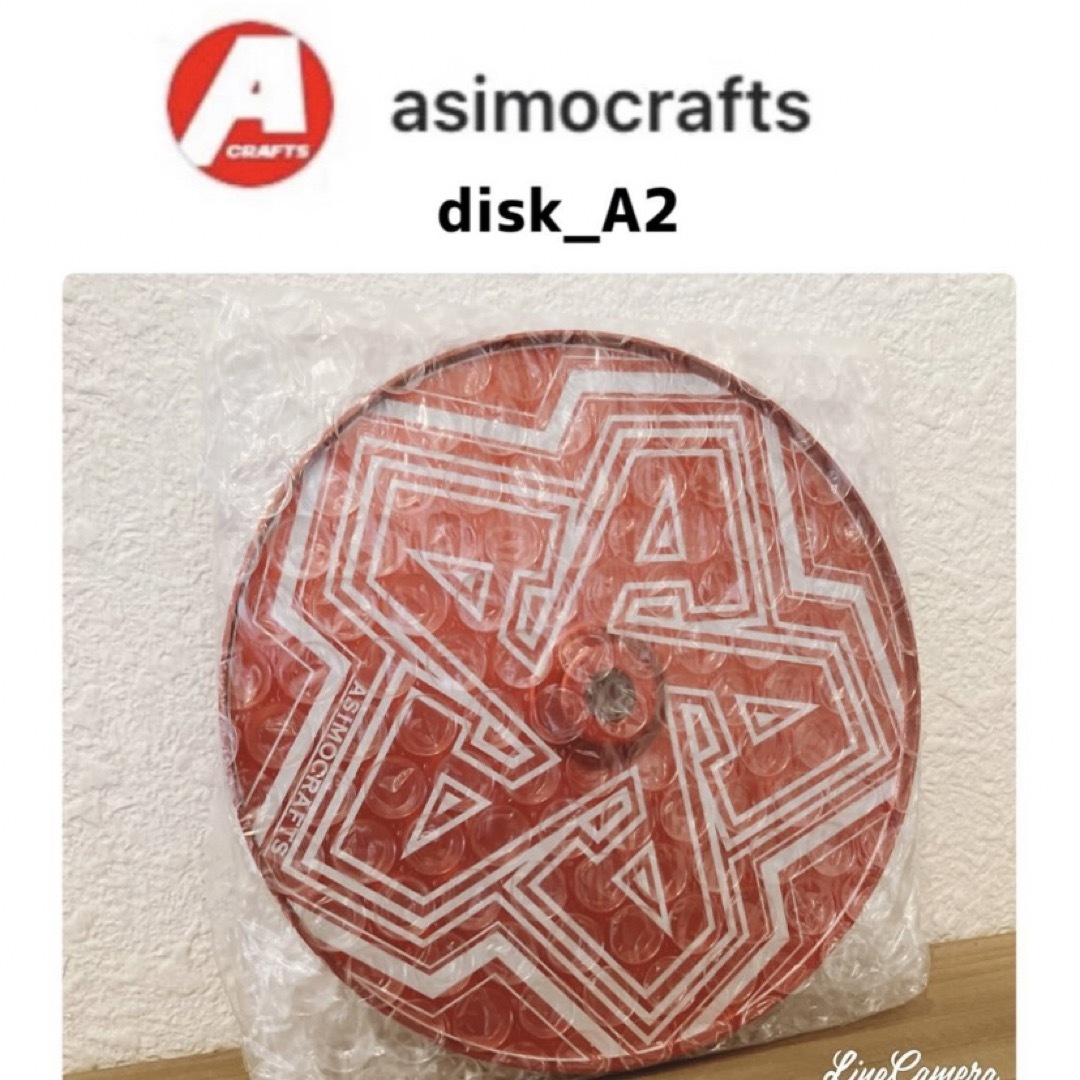 asimocrafts】☆disk_a2 レッド アシモクラフツ 蚊取り線香-