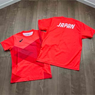 アシックス(asics)のasics　アシックス　JAPAN　Tシャツ　2枚組　ペア  応援(Tシャツ(半袖/袖なし))