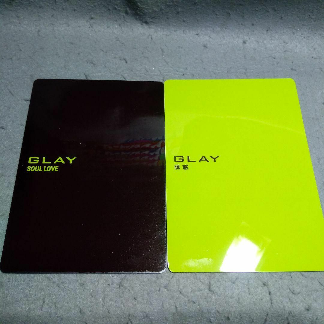 GLAY SOUL LOVE 誘惑 ミニ下敷き セット エンタメ/ホビーのタレントグッズ(ミュージシャン)の商品写真