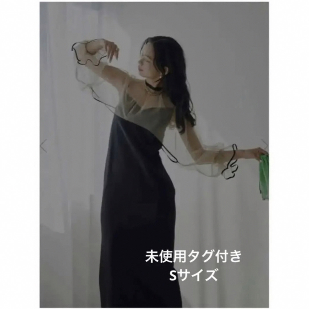 紙タグ付き】 MANY WAY AIRY VEIL DRESS 新品未使用 紙タグ付き】 MANY WAY AIRY VEIL DRESS 新品未使用