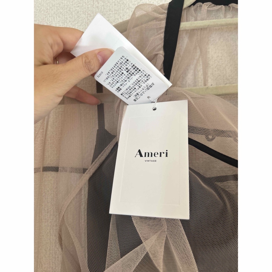 紙タグ付き】 MANY WAY AIRY VEIL DRESS 新品未使用 紙タグ付き】 MANY WAY AIRY VEIL DRESS 新品未使用
