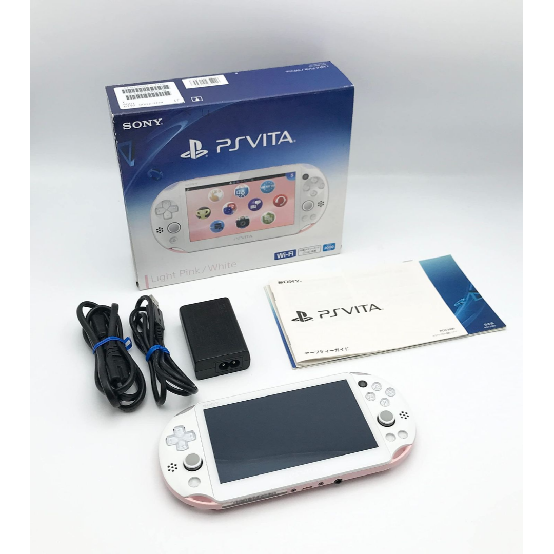 PlayStation  Vita Wi-Fiモデル ライトピンク/ホワイト