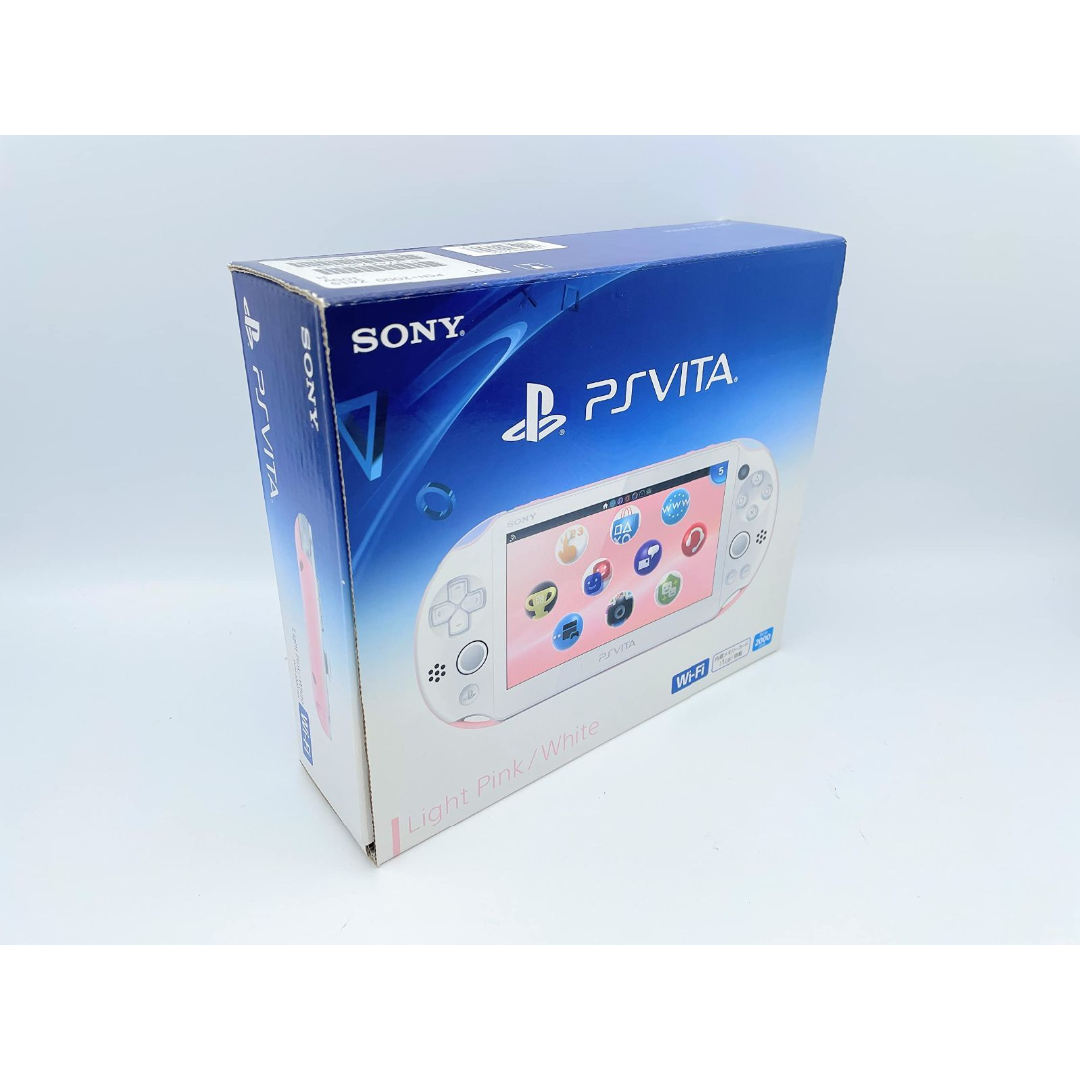 PlayStation Vita Wi-Fiモデル ライトピンク/ホワイトの通販 by