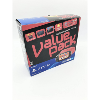 プレイステーションヴィータ(PlayStation Vita)のPS Vita Super Value Pack Wi-Fi レッド/ブラック(携帯用ゲーム機本体)
