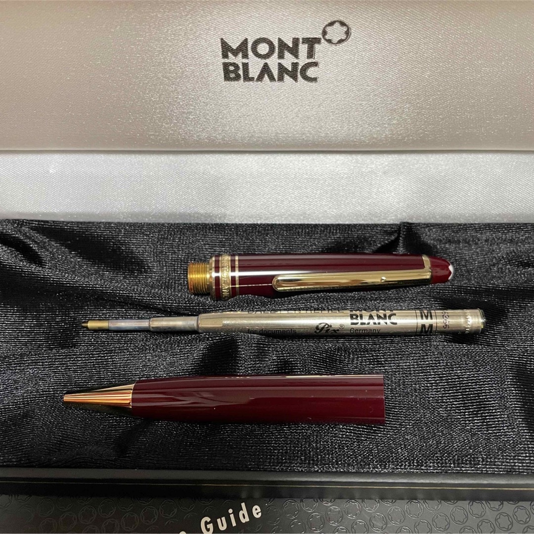 MONTBLANC(モンブラン)の【レア、正規品】モンブラン Meisterstück ボルドー、ボールペン インテリア/住まい/日用品の文房具(ペン/マーカー)の商品写真