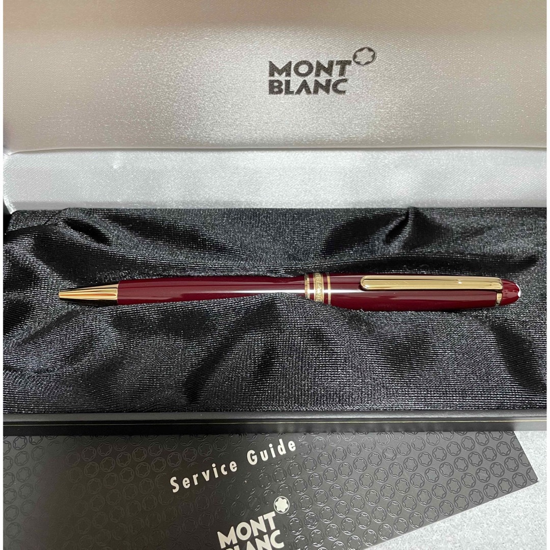 MONTBLANC(モンブラン)の【レア、正規品】モンブラン Meisterstück ボルドー、ボールペン インテリア/住まい/日用品の文房具(ペン/マーカー)の商品写真