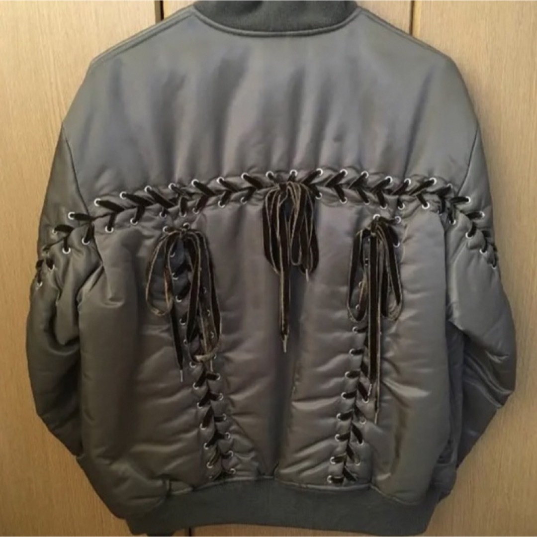 G.V.G.V.(ジーヴィジーヴィ)のG.V.G.V LACE UP MA-1 BLOUSON レディースのジャケット/アウター(ブルゾン)の商品写真