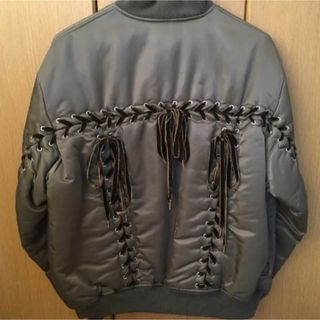 ジーヴィジーヴィ(G.V.G.V.)のG.V.G.V LACE UP MA-1 BLOUSON(ブルゾン)