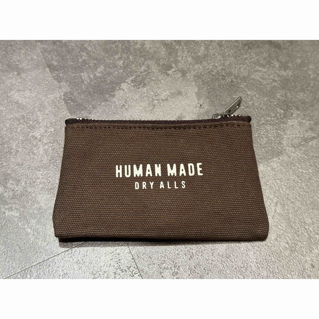 HUMAN MADE bank pouch brown