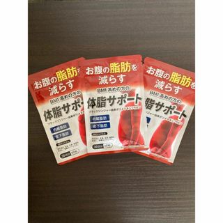 3袋セット お腹の脂肪を減らす ダイエットサプリ 体脂サポート 機能性表示食品(ダイエット食品)