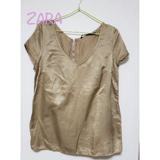 ザラ(ZARA)の【S】ザラ　トップス(シャツ/ブラウス(長袖/七分))