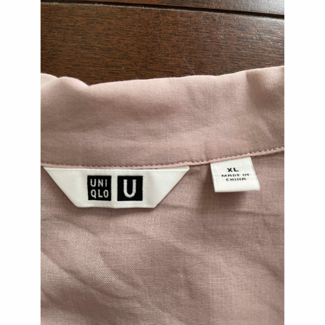 UNIQLO(ユニクロ)のユニクロユー　シアーシャツXL レディースのトップス(Tシャツ(半袖/袖なし))の商品写真