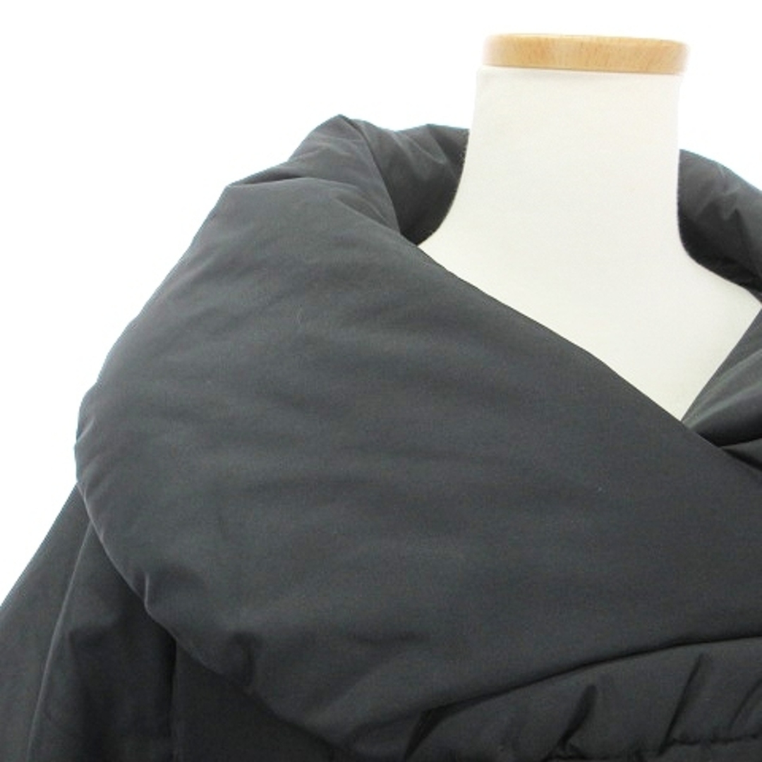 YECCA VECCA(イェッカヴェッカ)のイェッカヴェッカ 中綿ジャケット ブルゾン ボリュームネック 黒 F ■YGT レディースのジャケット/アウター(ブルゾン)の商品写真