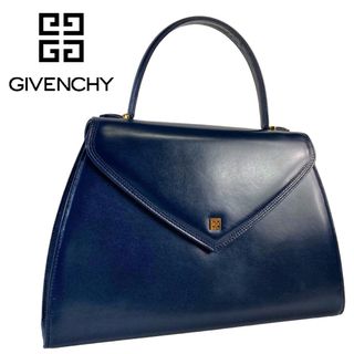 ☆美品☆GIVENCHY  バッグ  ポシェット ショルダーバッグ 紺 ネイビー