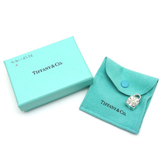 ティファニー(Tiffany & Co.)のティファニー プレゼントボックス ロック チャーム ギフトボックス シルバー(チャーム)
