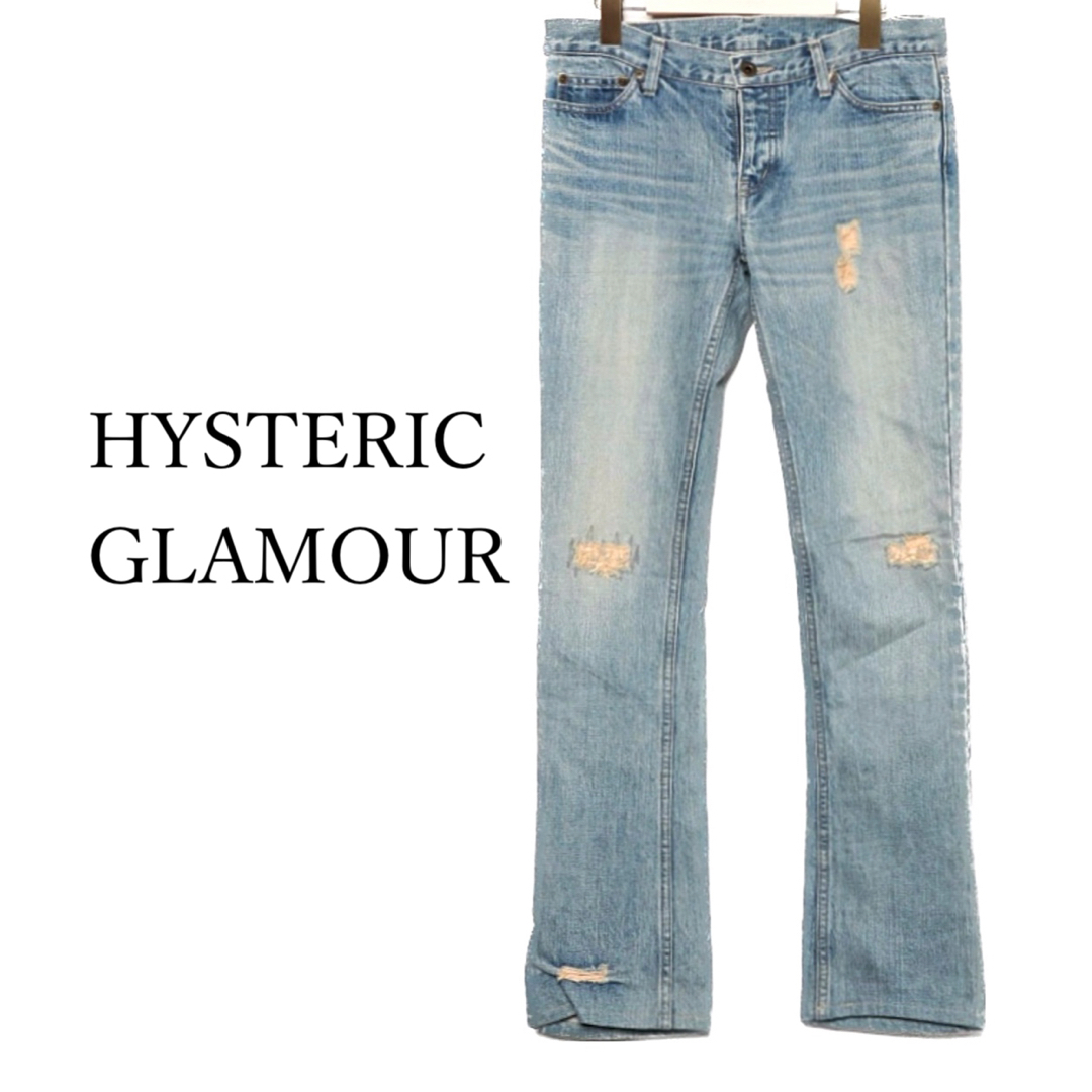 HYSTERIC GLAMOUR - ヒステリックグラマー【美品】ダメージ加工 ...