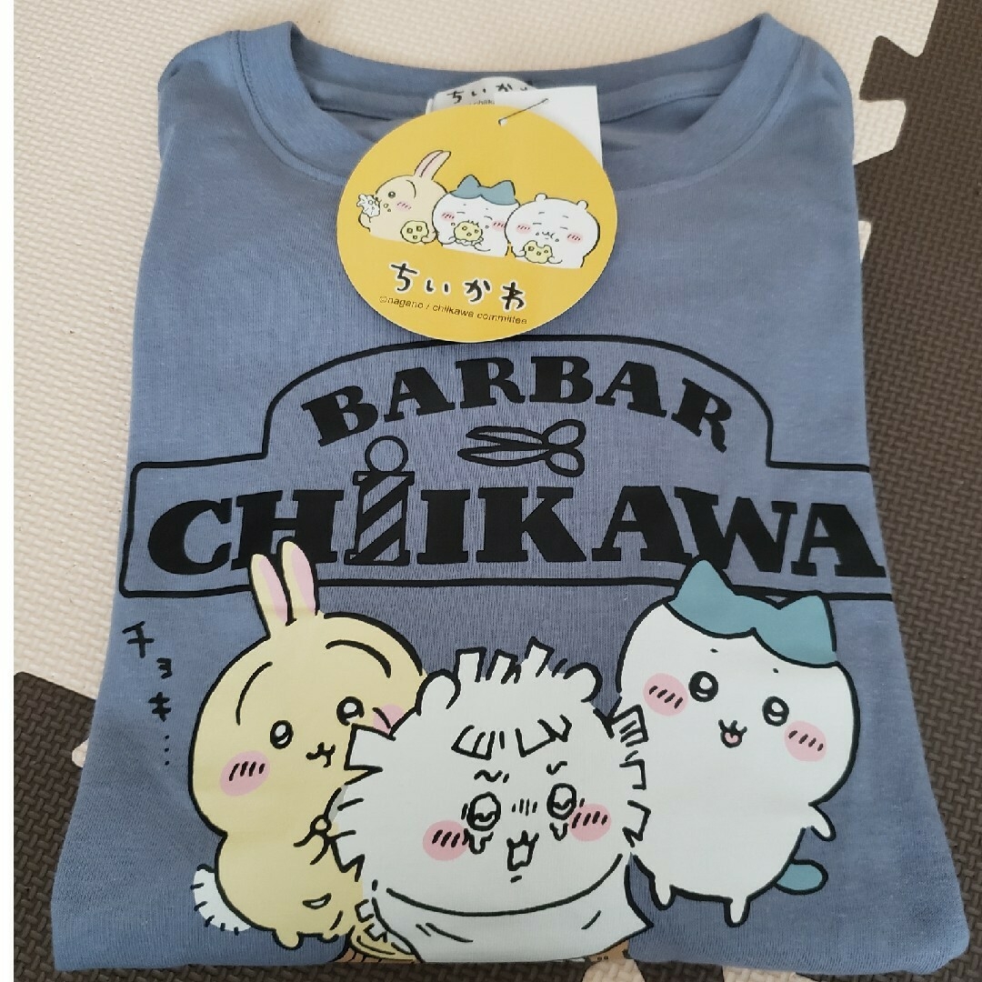 ■新品未使用　ちいかわ　しまむら　長袖　Tシャツ　ロンT　ハチワレ　うさぎ　M | フリマアプリ ラクマ