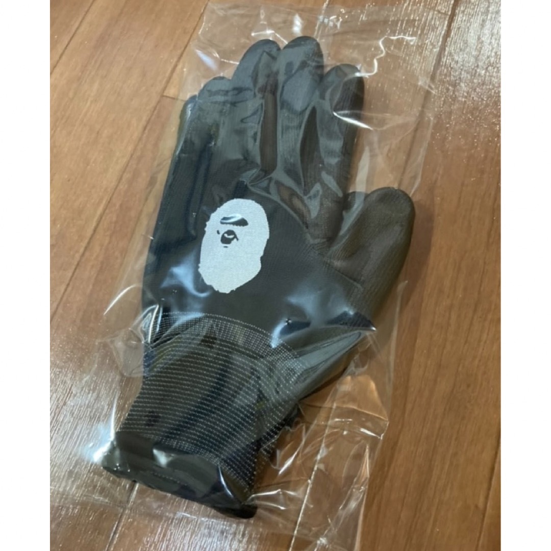 A BATHING APE(アベイシングエイプ)のネイバーフッド　ベイプ　エイプ　軍手　グローブ　NBHD BAPE GLOVE メンズのファッション小物(手袋)の商品写真