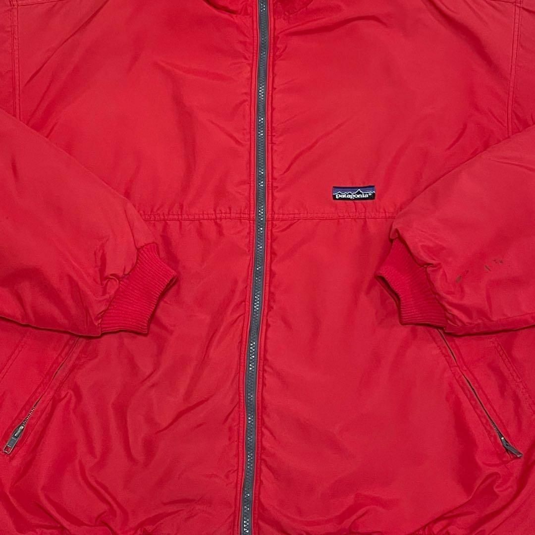 patagonia(パタゴニア)のパタゴニア　USA製　マウンテンジャケット　ビッグシルエット　赤　フリース　XL メンズのジャケット/アウター(ブルゾン)の商品写真