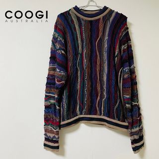 クージー(COOGI)のCOOGI クージー　3Dニット　セーター　マルチカラー(ニット/セーター)