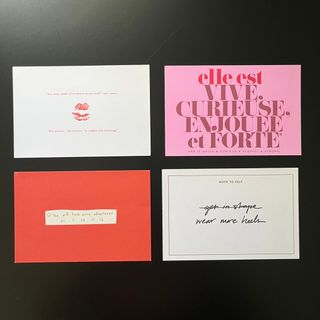 ケイトスペードニューヨーク(kate spade new york)のレア ケイトスペード Kate Spade ポストカード(印刷物)