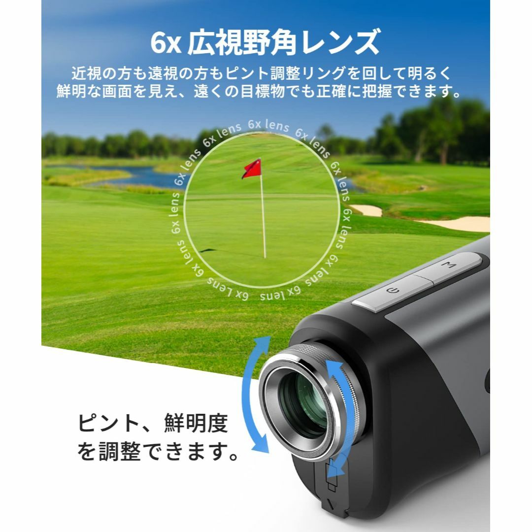 EENOUR ゴルフレーザー距離計 Ultra-mini U800 U1000Pの通販 by KK's