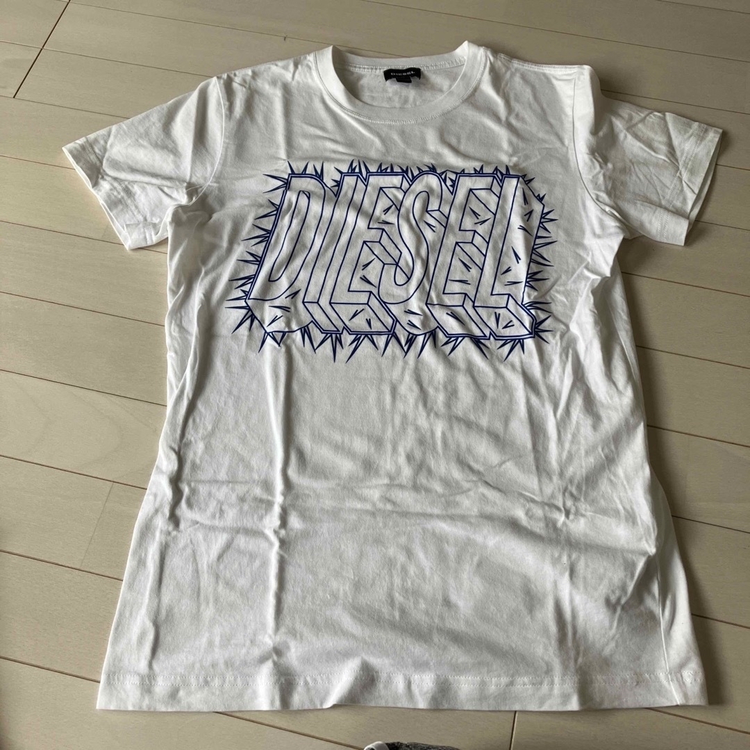 DIESEL Ｔシャツ 値下げしましたカラーブルー - Tシャツ/カットソー ...