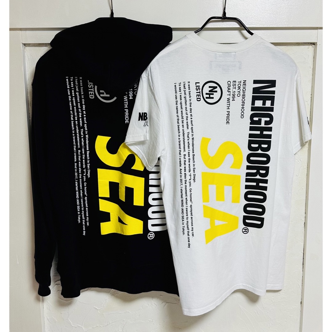 WIND AND SEA - WIND AND SEA NEIGHBORHOOD コラボ パーカー・Tシャツ ...