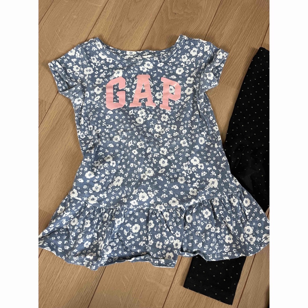 80 女の子子供服　3点セット　GAP UNIQLO 無印良品