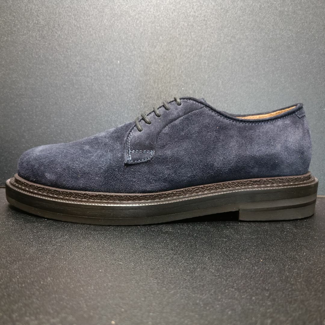 Boemos(ボエモス)のマニファトゥーレ・エトルシェ（M.Etrusche） イタリア製革靴 青 41 メンズの靴/シューズ(ドレス/ビジネス)の商品写真