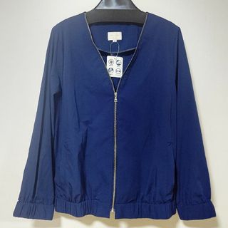 エマジェイム(EMMAJAMES)の新品☆EMMA JAMES(エマジェイム)薄手秋物ノーカラージャケット☆通勤通学(ノーカラージャケット)