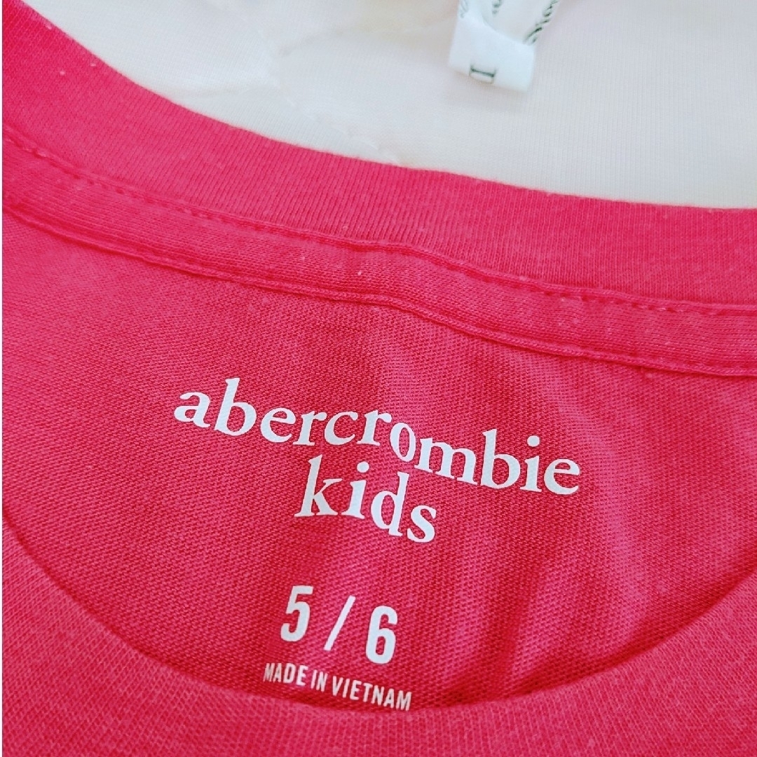 POLO RALPH LAUREN(ポロラルフローレン)のトップス3枚セット　Abercrombie·POLO  5.6歳 〜125cm キッズ/ベビー/マタニティのキッズ服女の子用(90cm~)(Tシャツ/カットソー)の商品写真